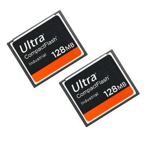 CF 카드 고속 128MB 초소형 플래시 메모리 산업용 등급 DSLR 카메라 128MB(2PACK)