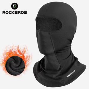 ROCKBROS 겨울 페이스 마스크 사이클링 등산 하이킹 양털 보온 방풍 오토바이 바라클라바