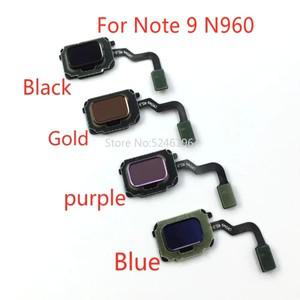 1pcs 삼성호환 Galaxy Note 9 N960F 터치 ID 교체 부품 용 새 지문 센서 플렉스 케이블.