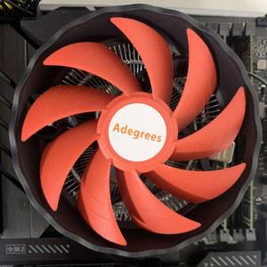 호환 X79 3PIN X99 팬 AM3 2011 1200 라디에이터 조용한 1150 AMD AM4 1155 1156 1700 LGA 1151 CPU 쿨러 Intel PC