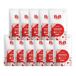 비앤비 젖병세정제 거품형 리필형 400ml x11개