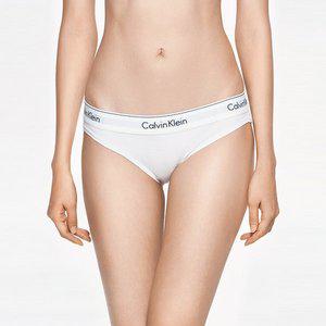 [Calvin Klein Underwear](강남점)여성 CK 모던코튼 비키니 팬티 F3787 화이트(100)