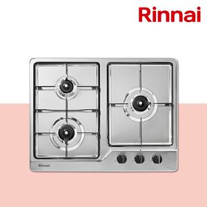 린나이 3구 빌트인 가스렌지 RBR-S3203D 가스레인지 (타공치수 560x430)