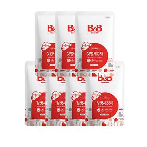 비앤비 젖병세정제 거품형 리필형 400ml x7개