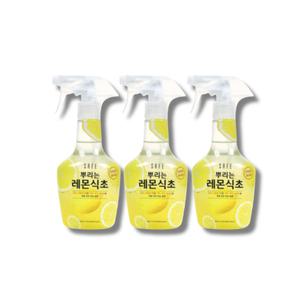 엘지생활건강 세이프 뿌리는 레몬식초 주방세제 400ml x 3개