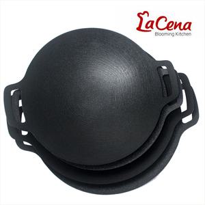 라체나 전골형 깊은 그리들팬/24cm/38cm/직화용/인덕션용/옵션선택/캠핑용/업소용