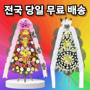 당일배송 빠른배송 고급형 축하 근조 화환 임실 백운동 부민동 제천 결혼축하화한 스탠드화환