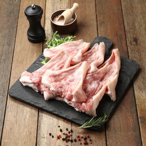 돼지꼬리살 1kg 돼지꼬리살 원육
