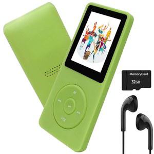 화면 8인치 MP3 휴대용 녹음기 1 최대 그린 음성 128GB 지원 포함 미니 BOOK E 스피커 32GB 플레이어 이어폰 HD 뮤직