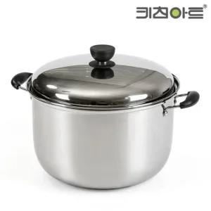 키친아트 스텐 곰솥 30cm 큰 냄비 사골 곰탕 백숙냄비
