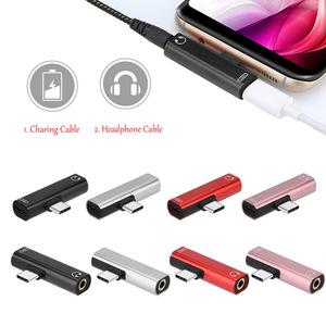 C 3.5mm 잭 변환기 이어폰 오디오 어댑터 Usb 케이블 헤드폰 3.5 Mm Aux Adapt K9t4