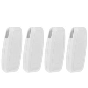 전동커튼 4Pcs 커튼 핸들 수직 롤러 블라인드 소프트 거즈 베이지 코드 당겨 Windows 용 손잡이 무게