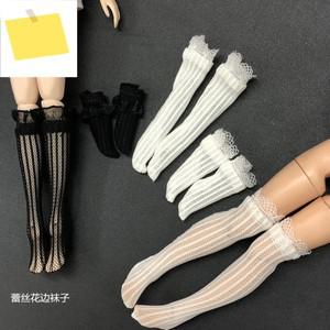 Blyth 인형 레이스 양말 무릎 높이 스타킹 16 의류 액세서리 Azone, Pullip, Barbies, 적합