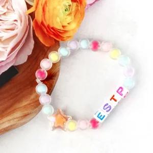 유니아트 (DIY.633) 성격유형 팔찌 만들기/비즈/공예/키트/재료/초등/세트/어린이/선물/컬러/구슬/유아