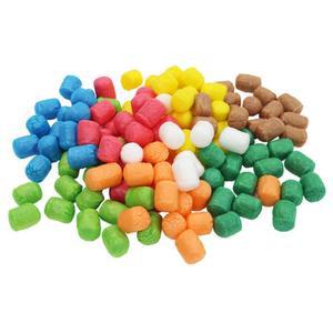 플레이콘 대용량 1000pcs 콘블럭 리필 1x1.5cm 재료 어린이 노인복지센터