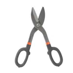 공구존 철판 절단 항공가위(26cm) (오렌지)/가위/현장/산업용/철사/금속/강철/항공/공업용/직선/함석/구리