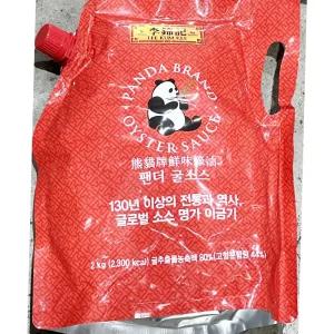 이금기 팬더 굴소스 스파우트팩 2Kg/이금기팬더굴소스 업소용굴소스 대용량가정용굴소스 업소용프리미엄굴