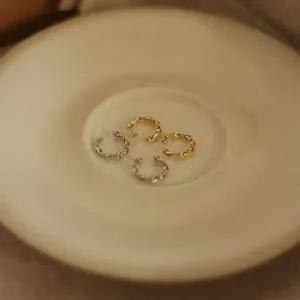 웨이 미니 귀걸이 귀찌 이어커프 (2ea) 패션 쉐잎-WFG0YJD