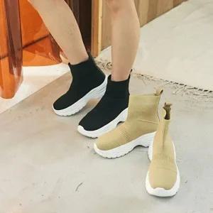 첼시부츠 발목부츠 봄부츠 여자롱부츠 로우힐워커-WFFP04H