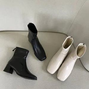봄구두 미들힐 롱부츠 로우힐워커 가을부츠 신상-WFFP01R