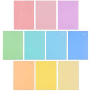 모닝글로리 중고생 파스텔 칼라혼합노트 공책 필기 제본노트 10권 색상랜덤
