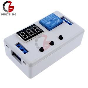 DC 12V 시간 지연 릴레이 LED 디지털 자동화 타이머 제어 스위치 모듈 PLC 트리거