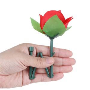접히는 장미 마술 트릭 꽃, 클로즈업 무대, 거리 환상, 기믹 소품, 14세 이상 장난감, 연인 깜짝 선물
