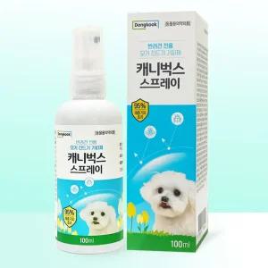 동국제약 캐니벅스 스프레이 100ml 강아지 모기 진드기 기피제