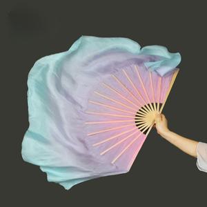 전통무용 너슬부채 실크 밸리댄스 무용부채 그라데이션