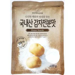국내산감자전분맛(성진 400g)X5 감자가루 가루 전분