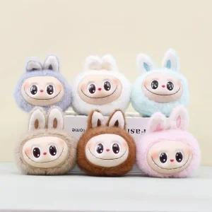 라부부 얼굴 인형 키링 마카롱 지모모