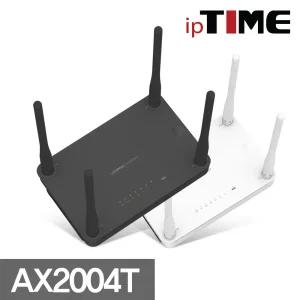 IPTIME AX2004T 유무선공유기 WIFI6 EASY MESH DUAL BAND 색상: 블랙/화이트