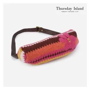 [써스데이아일랜드][Thursday Island] 미수아바흐브 콜라보투웨이 니트 슬링백(T228MBP236W)