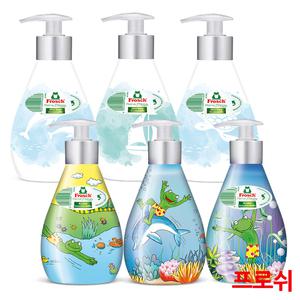 독일 프로쉬 핸드워시 300ml 2종 1BOX(알로에3개+캐릭터3개) 핸드워시 손세정제