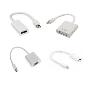 DP TO HDMI/DVI/VGA(RGB)썬더볼트 미니 디스플레이포트 케이블