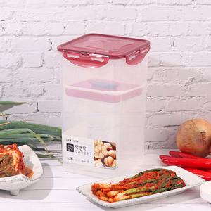II 락앤락 발효 숙성용기 누름판 김치통 (4.0L) ( 김장 장아찌 김치 보관 보관 밀폐용기