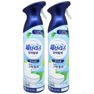 페브리즈 에어 공기탈취제 화장실용 프레시 가든 165g x 2개