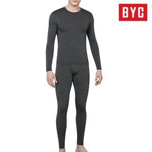 [BYC]보디히트 뉴보온 기모 남성 상하세트 발열내복 내의 재색 DBS0160