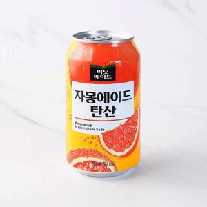 미닛메이드 자몽에이드 탄산 355ml 24캔