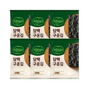 비비고 담백구운김 10g x6개
