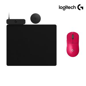 무료배송 사은품 로지텍G PRO X SUPERLIGHT 2 슈퍼라이트2 지슈라2 핑크 + POWERPLAY2 마우스 충전패드