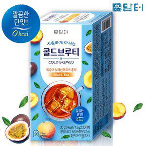 [기타]담터 콜드브루티 복숭아 패션후르츠 20T