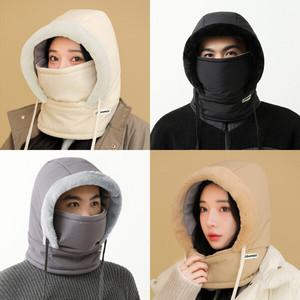 남여공용 가벼운 패딩 후드 넥워머 바라클라바