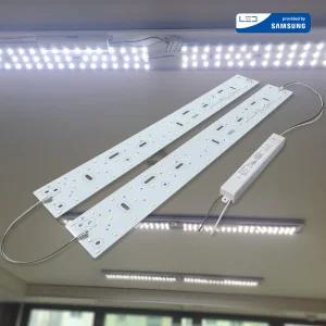 LED모듈 등 교체 주방 거실 조명 50W 539x70 기판 삼성LED S6 5700K 플리커프리 패밀리라이팅