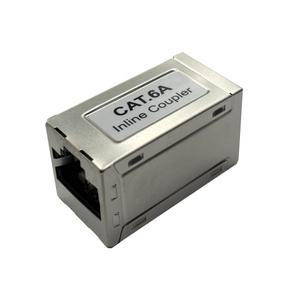 CAT6A RJ45 커플러 8핀 랜케이블 젠더 커넥터 연장 잭 LAN I형 연결