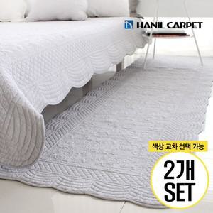 [1+1] 클로에 순면 워싱 쇼파패드 70x300 5~6인용(헬스케어)