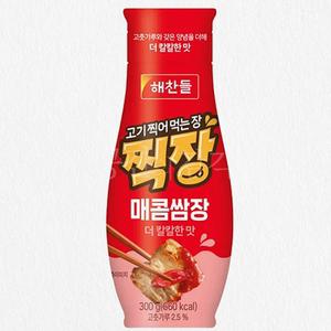 매운 쌈장 튜브형 300g 고기 찍어먹는 찍장 매콤 삼겹살 짜먹는 칼칼한