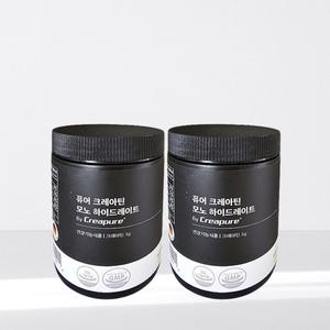 잠백이 퓨어 크레아틴 단백질보충제 모노 하이드레이트 300g 2개 (200회분)