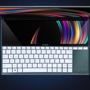 Asus ZenBook Duo UX481 FL FN UX481FL UX481FL UX481F ux481fn 14 인치 노트북용 실리콘 키보드 커버 스킨
