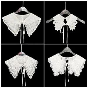 레이스 넥카라 페이크 트렌드 1P 레이어드 데일리 레-WFGGLRC